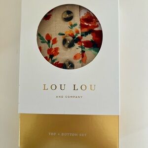 Lou Lou & Company Floral Top + Bottom